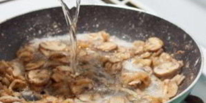 Рецепт свинины, запеченной с грибами