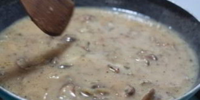 Рецепт свинины, запеченной с грибами