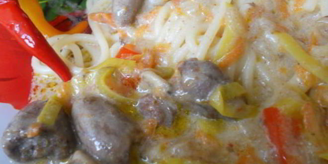 Рецепт тушеных куриных сердечек в мультиварке