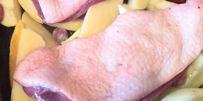 Рецепт утки под клюквенно-имбирным соусом