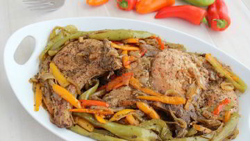 Рецепт Жареного мяса на сковороде