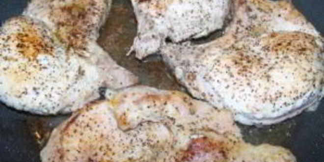 Рецепт жареного мяса на сковороде