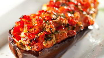 Рецепт Баклажанов фаршированных мясом