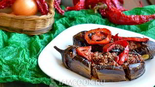 Рецепт Баклажанов по-турецки