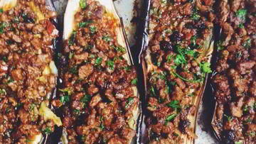 Рецепт Баклажанов в духовке с мясной начинкой