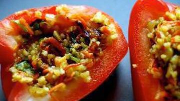 Рецепт Болгарского перца фаршированного булгуром