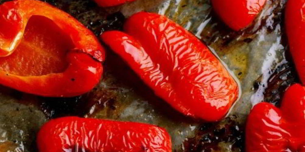 Как приготовить болгарского перца, запеченного в духовке