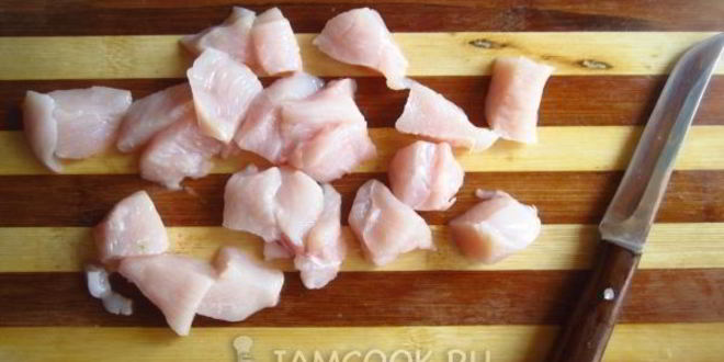 Рецепт брокколи запеченной с курицей