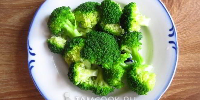 Рецепт брокколи запеченной с курицей