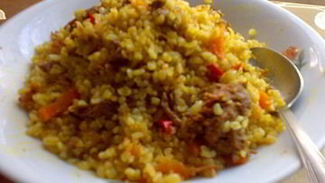 Рецепт Булгура с тушенкой