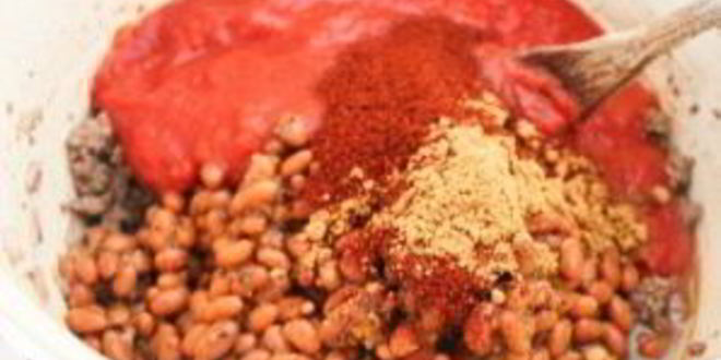 Рецепт чили с фасолью