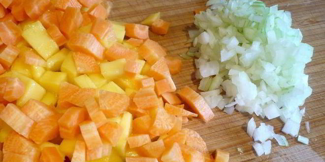 Рецепт фаршированной тыквы с кокосом и манго король оранжевое лето