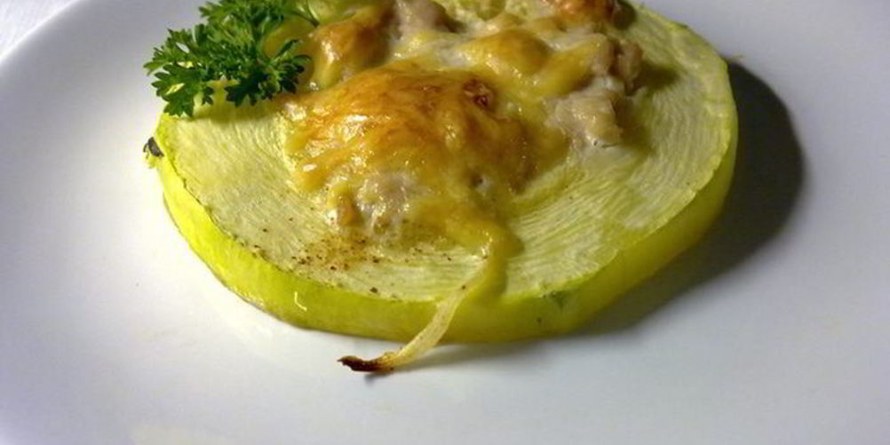 Как приготовить фаршированные кольца цукини