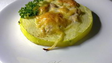 Рецепт Фаршированных колец цукини