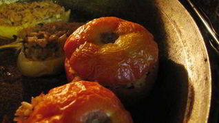 Рецепт Фаршированных овощей по-гречески