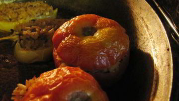 Рецепт Фаршированных овощей по-гречески