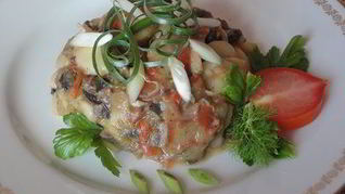 Рецепт Фасоли с грибами