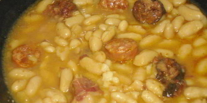 Рецепт фасоли с колбасками чоризо