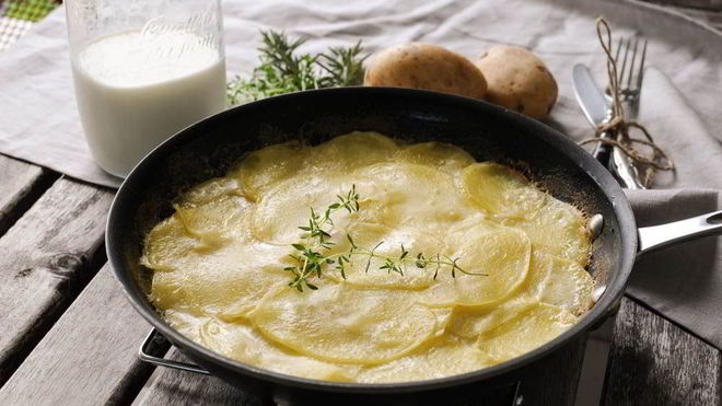 Рецепт Гратен из картофеля Юлии Высоцкой