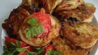 Рецепт Кабачков и баклажаны кольцами в хрустящей корочке