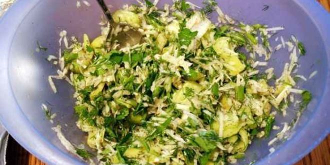 Рецепт кабачков плакия