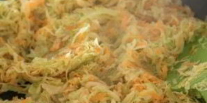 Рецепт капусты с рисом