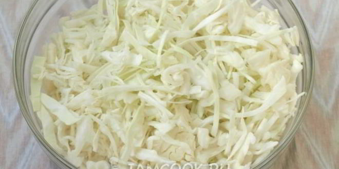 Рецепт капусты тушеной с кабачками