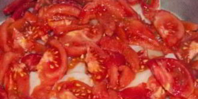 Рецепт картошки, тушенной с баклажанами