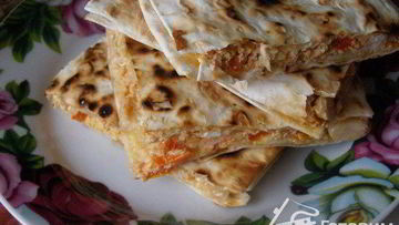 Рецепт Кесадильи с яйцом и фасолью