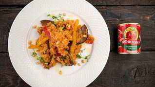 Рецепт Кускуса с жареными овощами