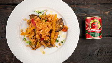 Рецепт Кускуса с жареными овощами