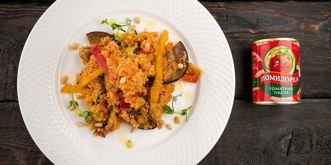 Рецепт кускуса с жареными овощами