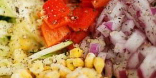 Рецепт летних жареных овощей