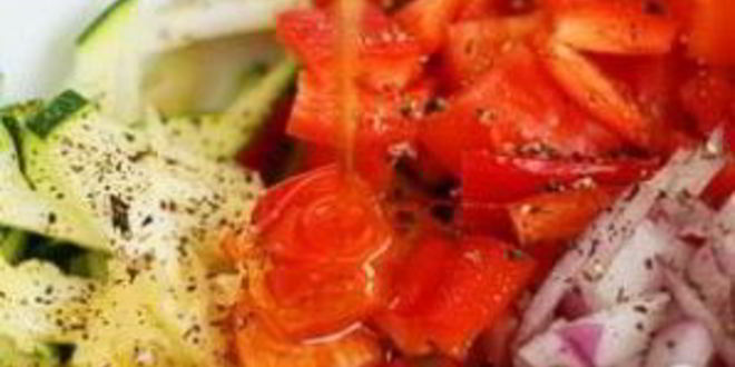 Рецепт летних жареных овощей