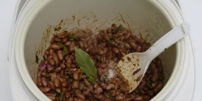 Рецепт лобио с грецкими орехами в мультиварке