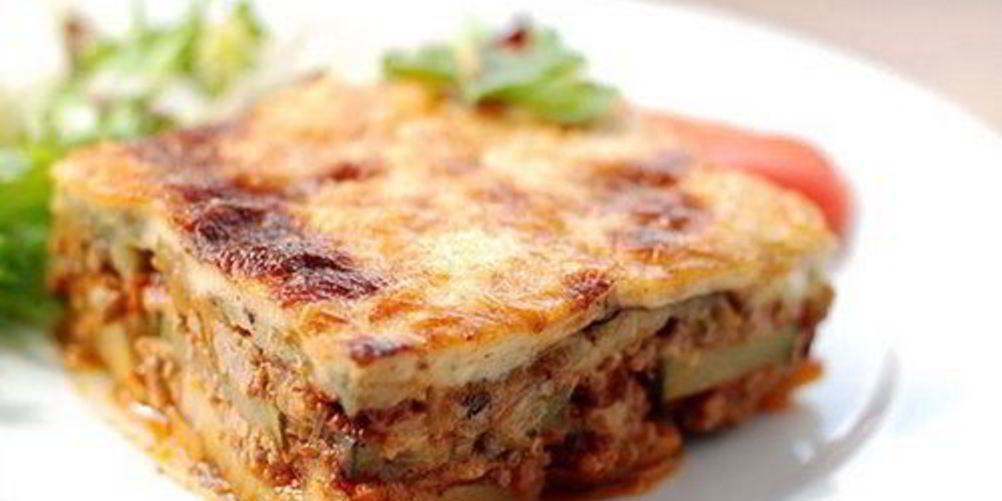 Как приготовить мусаку с картофелем и баклажанами