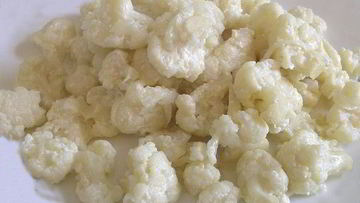 Рецепт Цветной капусты на пару
