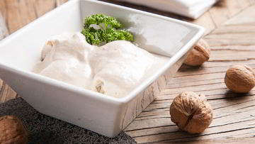 Рецепт Цветной капусты в ореховом соусе