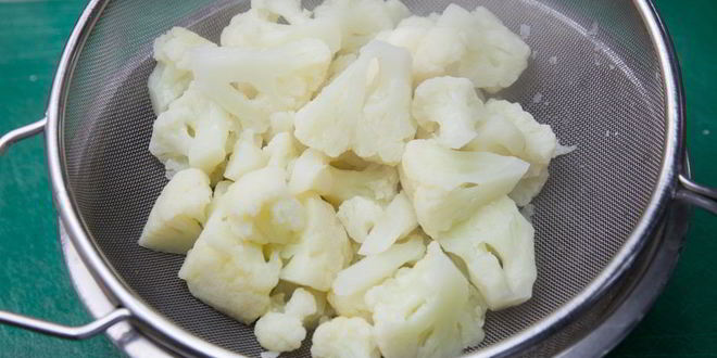 Рецепт цветной капусты в ореховом соусе