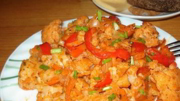 Рецепт Цветной капусты в томате