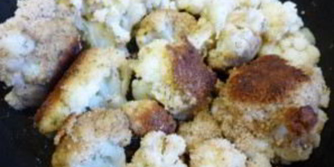 Рецепт цветной капусты в яйце и сухарях