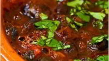 Рецепт Тушеной фасоли в горшочке