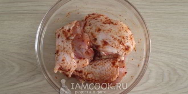 Рецепт тушеной картошки с курицей в духовке