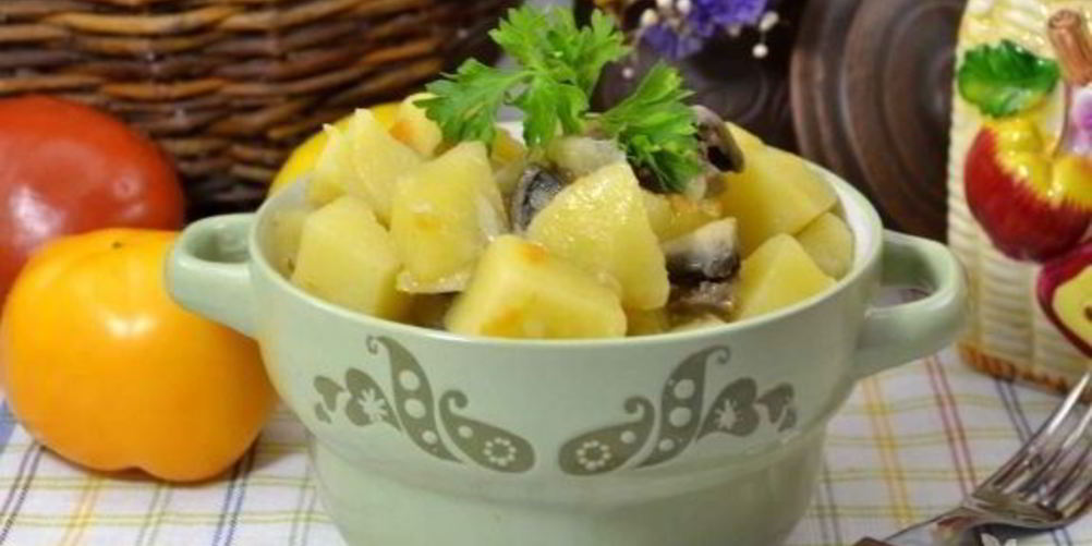 Как приготовить тушеный картофель