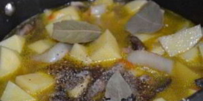Рецепт тушеного картофеля
