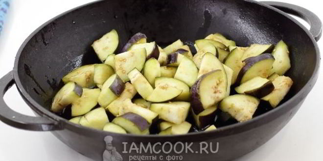 Рецепт тушеных овощей с баклажанами и кабачками