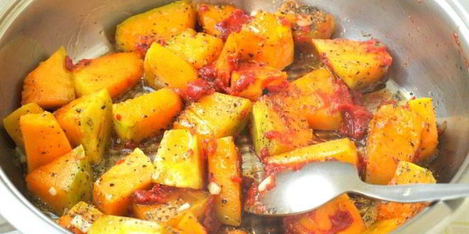 Рецепт тыквы по-гречески в духовке