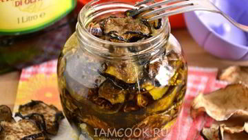 Рецепт Вяленых баклажанов в оливковом масле