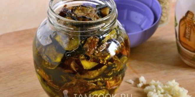 Рецепт вяленых баклажанов в оливковом масле