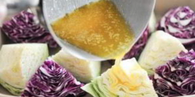 Рецепт запеченной белокочанной капусты